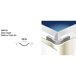 SBN OA Open Angle Bullnose Tape-On