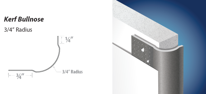 KERF BULLNOSE